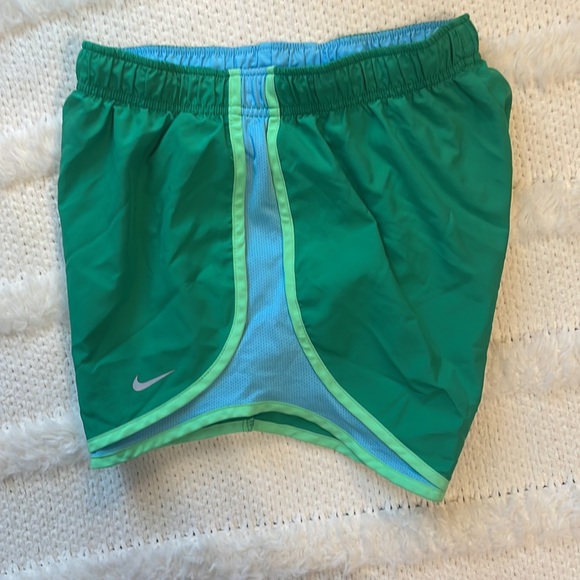 Nike dri fit shorts green blue medium M - Picture 4 of 12